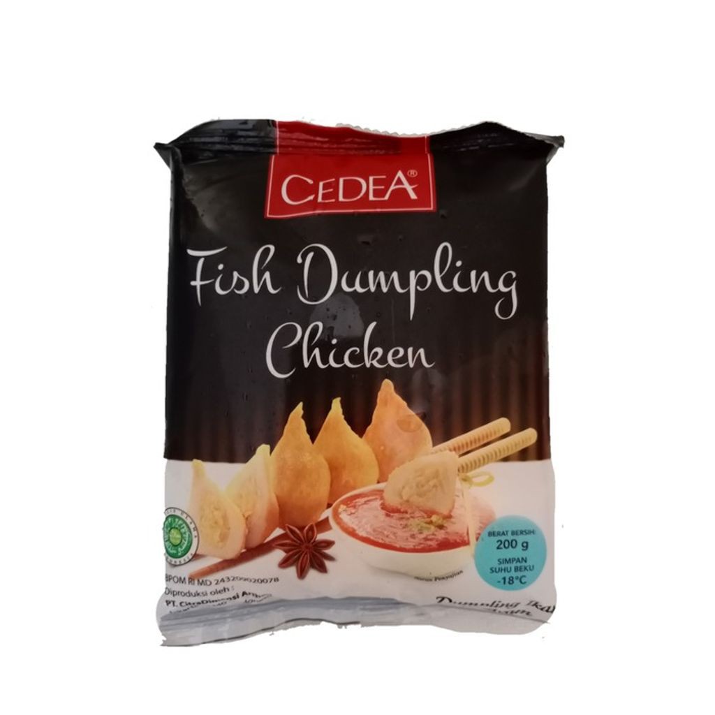 

Fish dumpling chicken 200gram / cedea ikan olahan