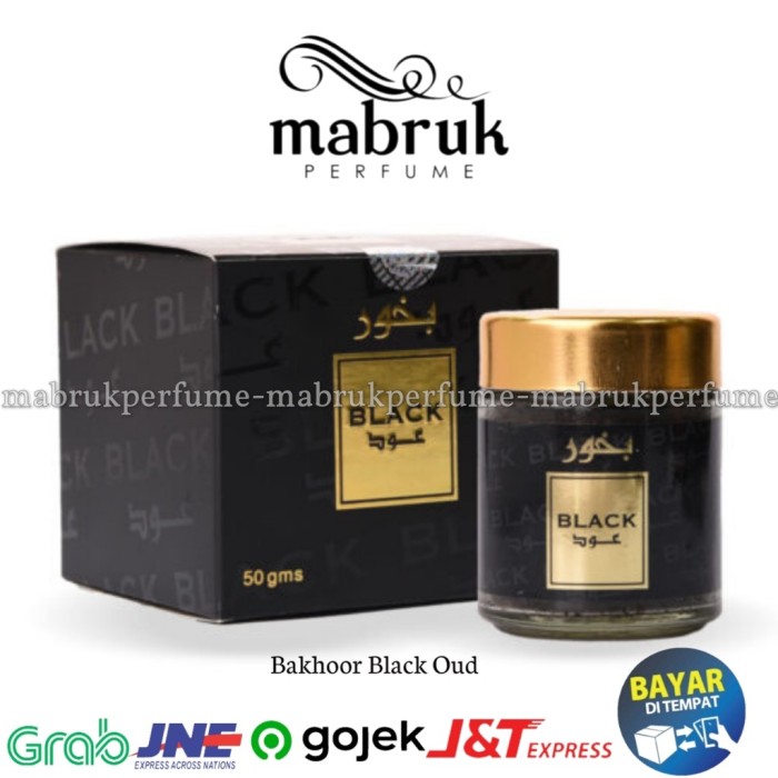 BISA COD Buhur Black Oud Banafa Bakhour Bukhur Gahru Hitam Dupa Arab Gaharu Bakhoor Premium