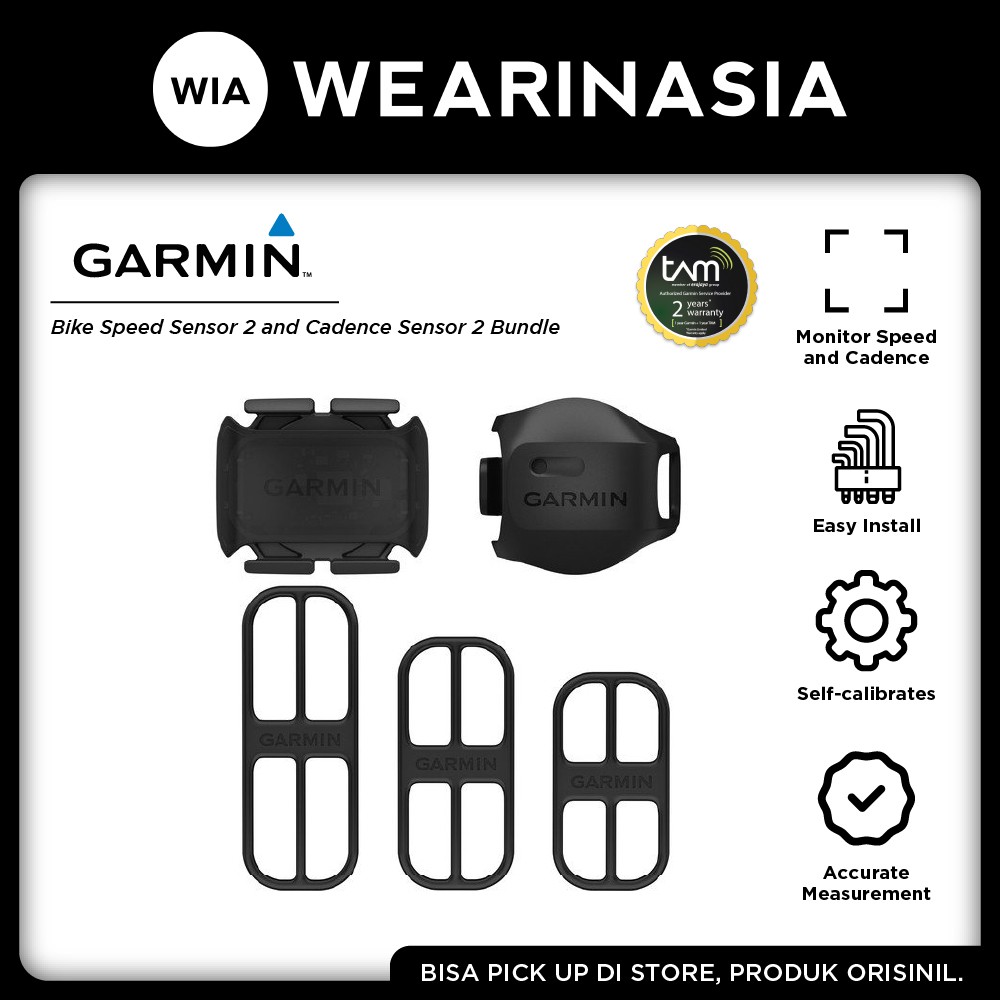 Garmin Bike Speed Sensor 2 and Cadence Sensor 2 Bundle Original