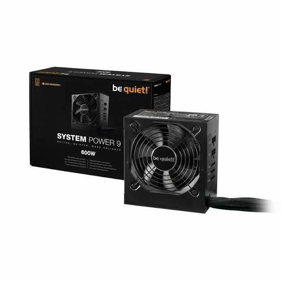 Supply | Psu Be Quite System Power 9 600W - 80+ Broze Certified Harga Promo