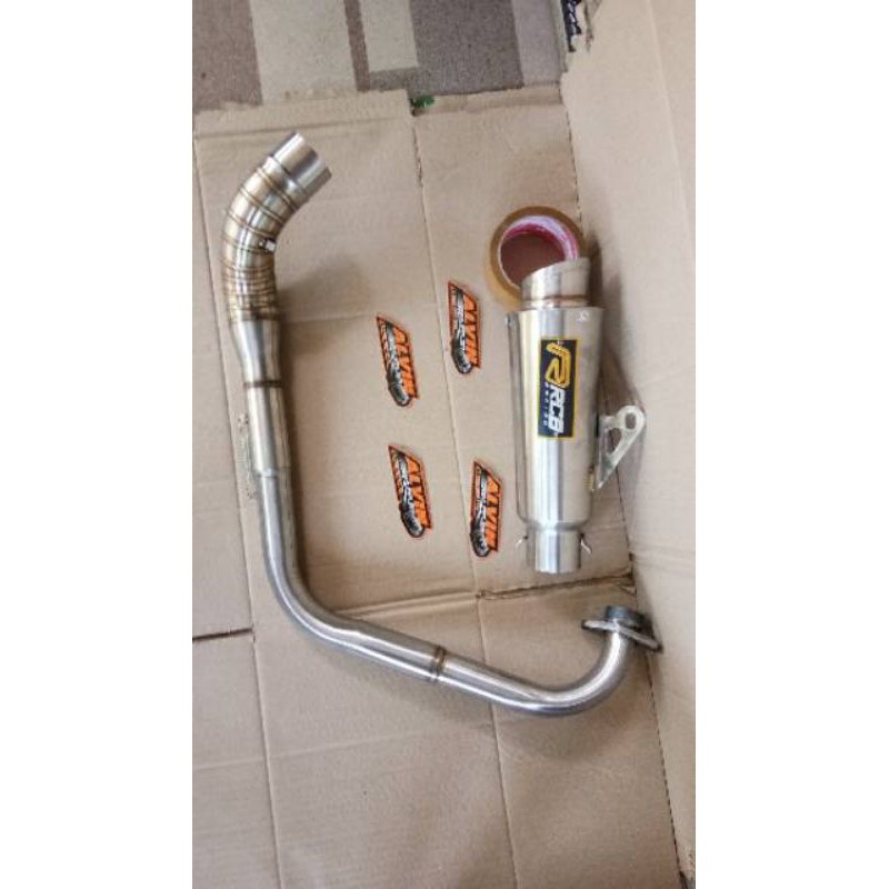 knalpot Rcb kolong bawah KLX Crf 150