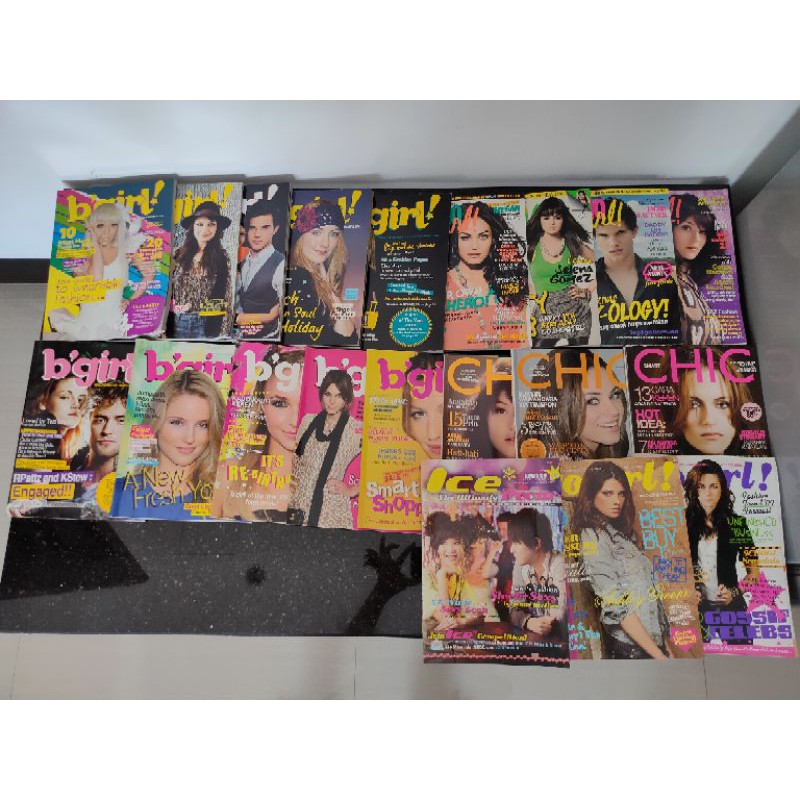 Majalah Bekas Mulusss Cosmogirl Bgirl Chic Gogirl