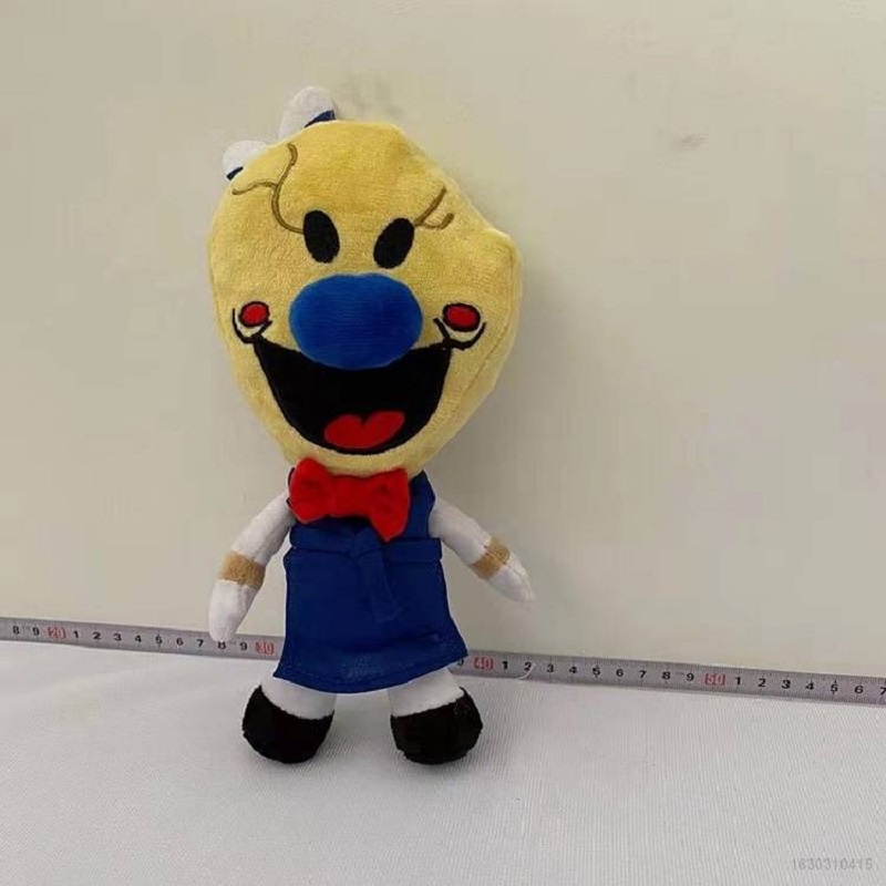 【Ready Stock】25cm  Ice Scream Rod Plush Toy Cartoon Horror Figure Dolls