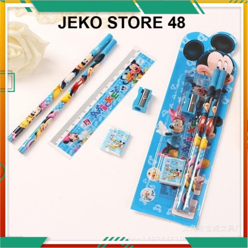 

Alat Tulis Set 5in1 Karakter Paket Alat Tulis Souvenir Ulang Tahun Souvenir Anak-anak Hadiah Anak JK Jeko Store 48