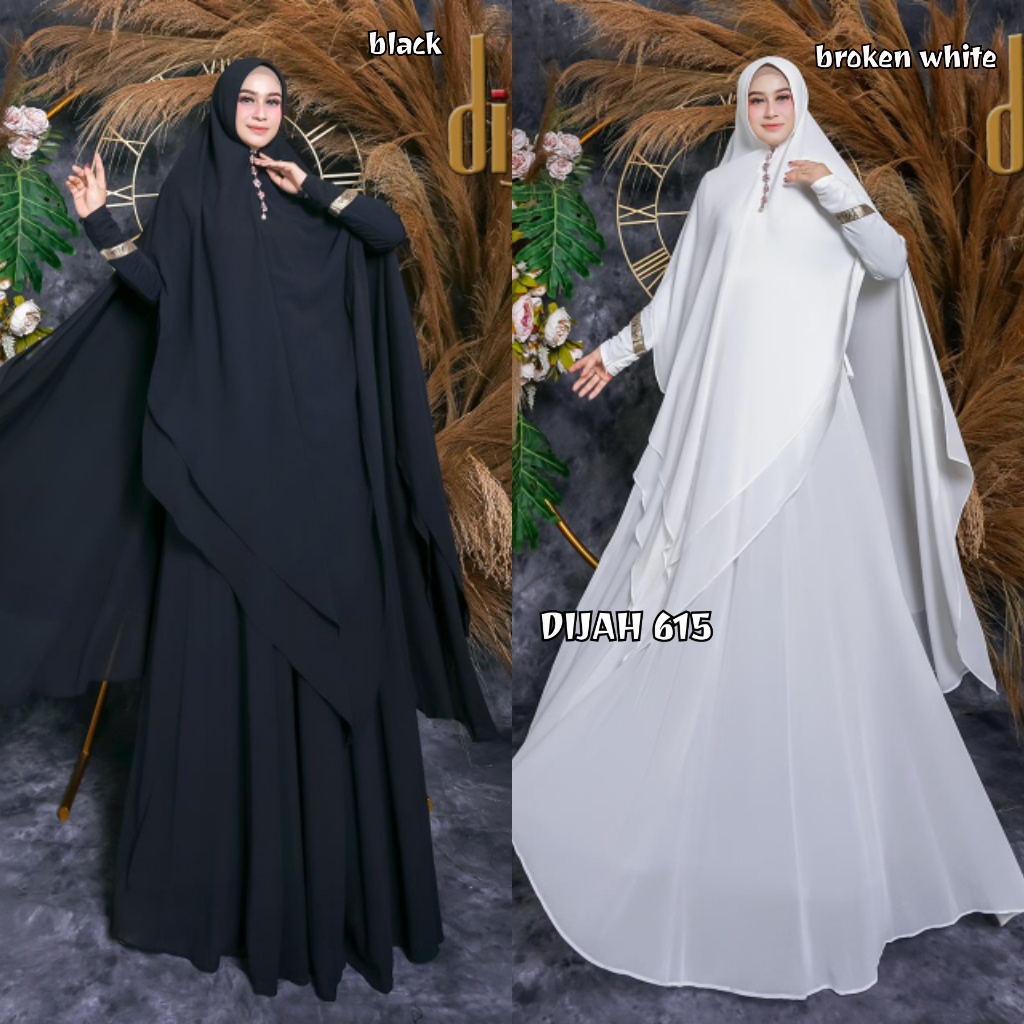 Gamis DIJAH 615 Original by DIJAH