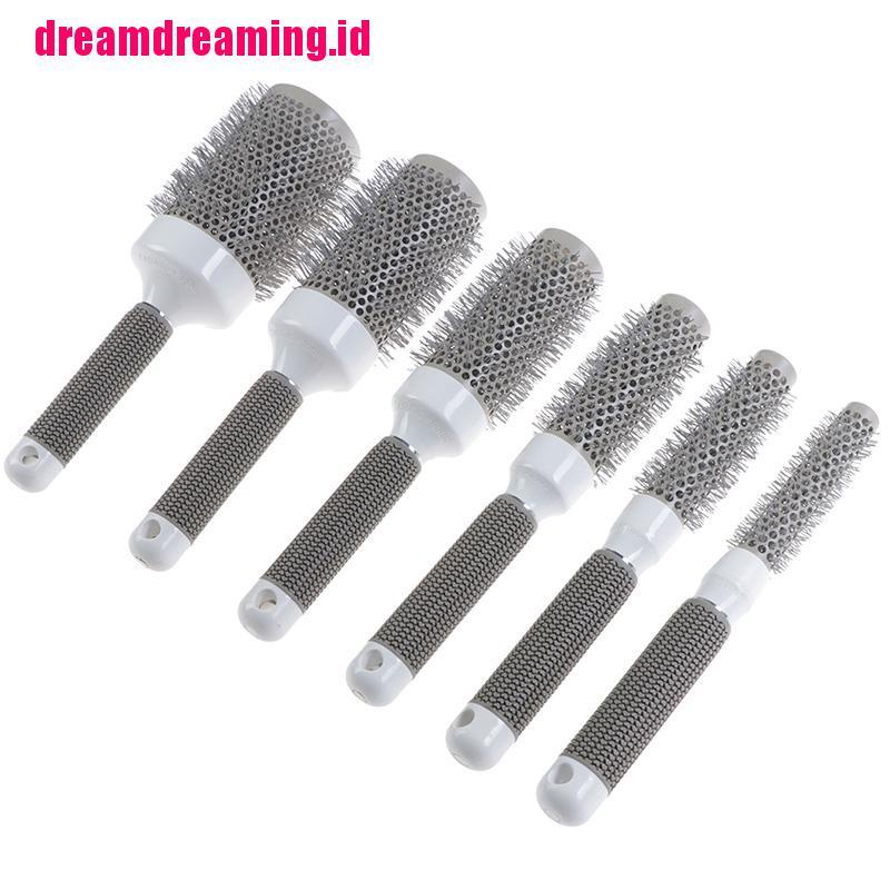 Dreamdreaming Sisir Bulat Thermal Profesional Bahan Keramik