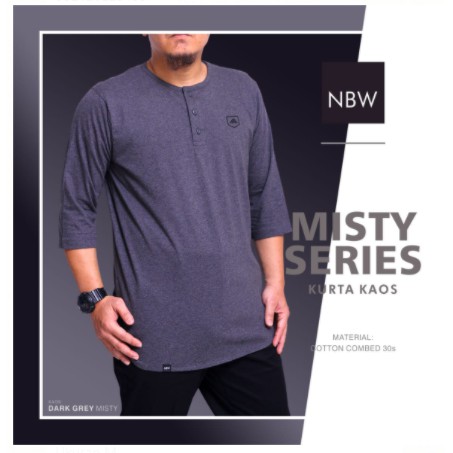 Kurta Kaos Misty NBW - Baju Muslim Pria Nabawi