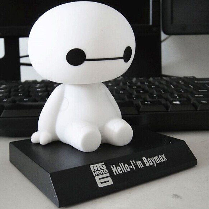 Boneka Pajangan Mobil Baymax Shake Head Toy