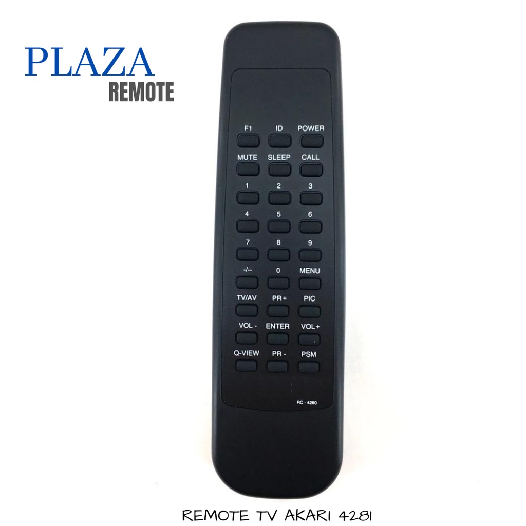 REMOTE TV AKARI TV MULTIFUNGSI LANGSUNG PAKAI TANPA SETTING