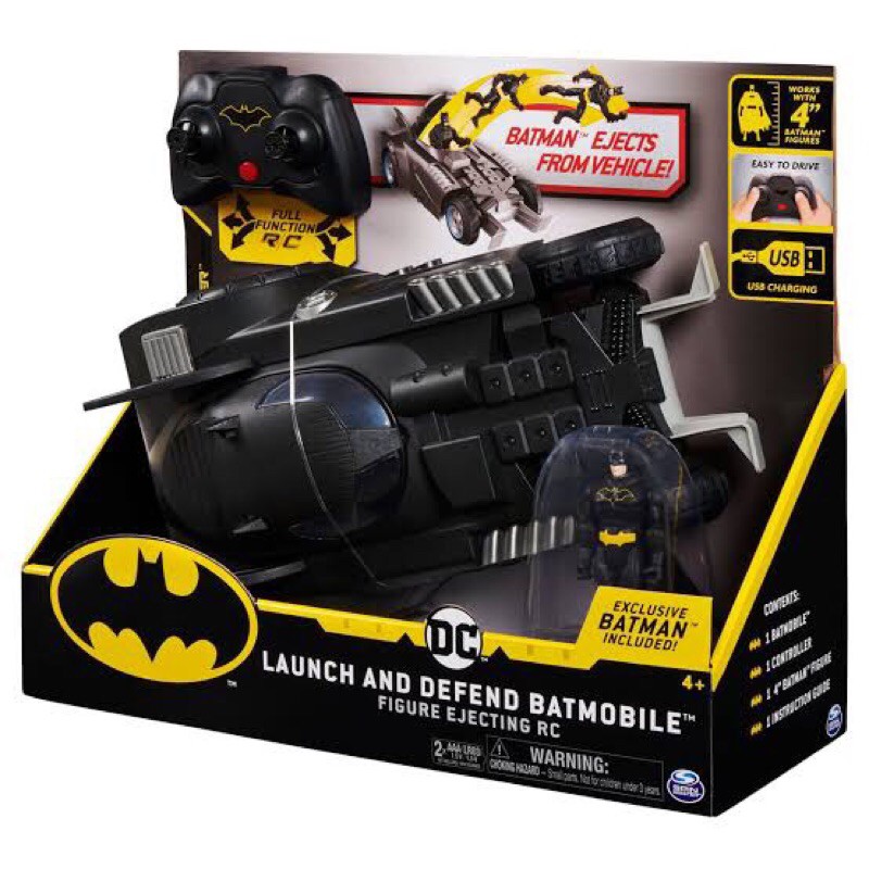 BATMAN Batmobile RC Remot Control - Mainan Mobil Mobilan Remot Control Rc Dc Batmobile Batman