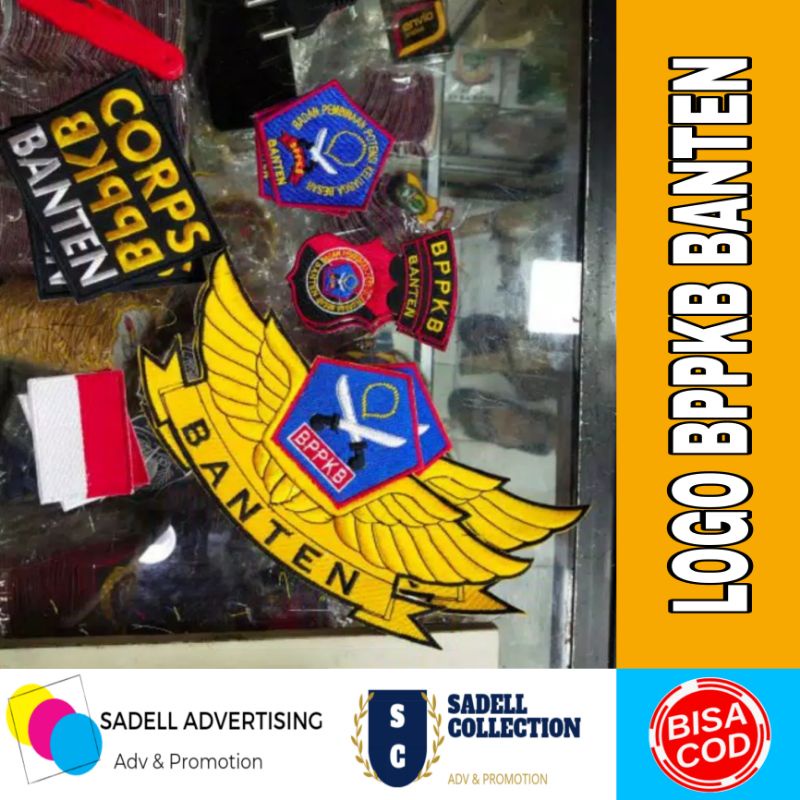 Logo BPPKB BANTEN Full Set Depan Belakang