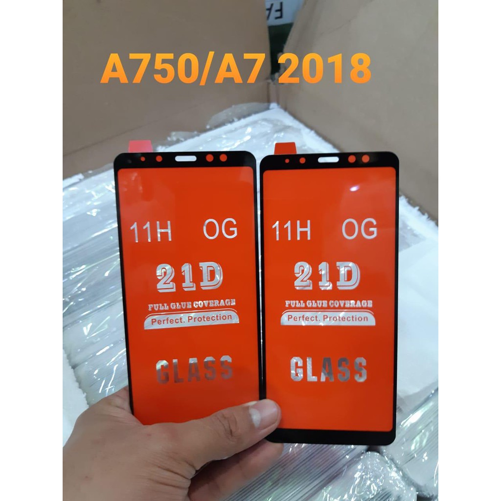 TEMPERED GLASS KACA ANTI GORES FULL 5D/ 21D IPHONE SAMSUNG OPPO VIVO XIAOMI REALME STOK TYPE LENGKAP