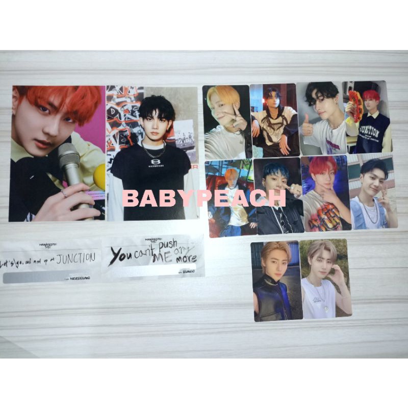 OFFICIAL PHOTOCARD ENHYPEN MANIFESTO : DAY1