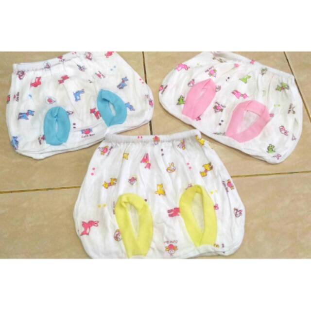 6pc Celana Pop Bayi Anak New Born hingga 1 tahun