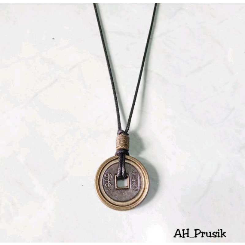 Kalung Ring Koin Cina Spacer Logam (Koin 200)