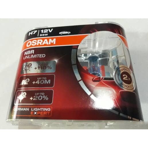 Terlaris Bohlam Lampu Versys Ninja 250 - Bajaj Pulsar 220F - R25 OSRAM H7 NBR