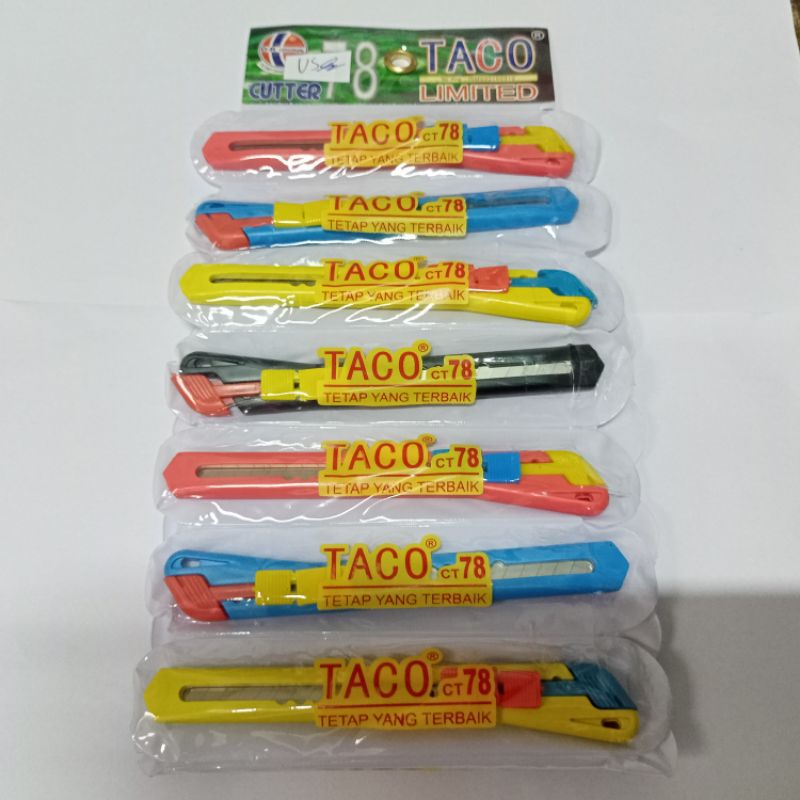 

Pisau Cutter silet kecil Taco CT-78