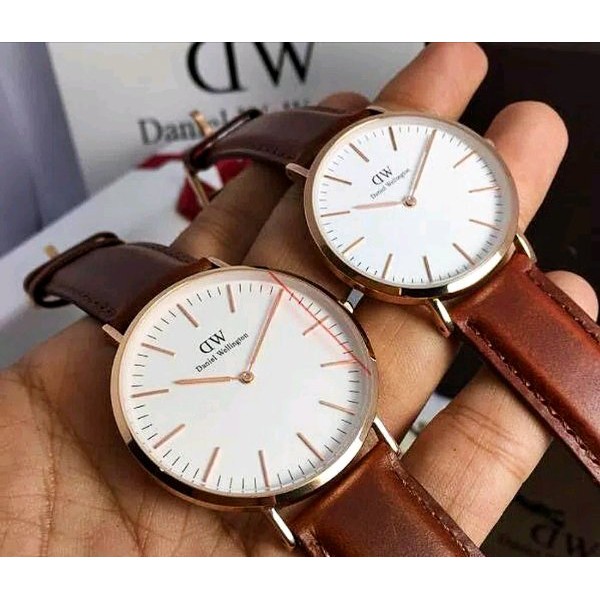 TERLARIS Jam Tangan Couple Daniel Wellington Original Classic Series Best Seller New Model I