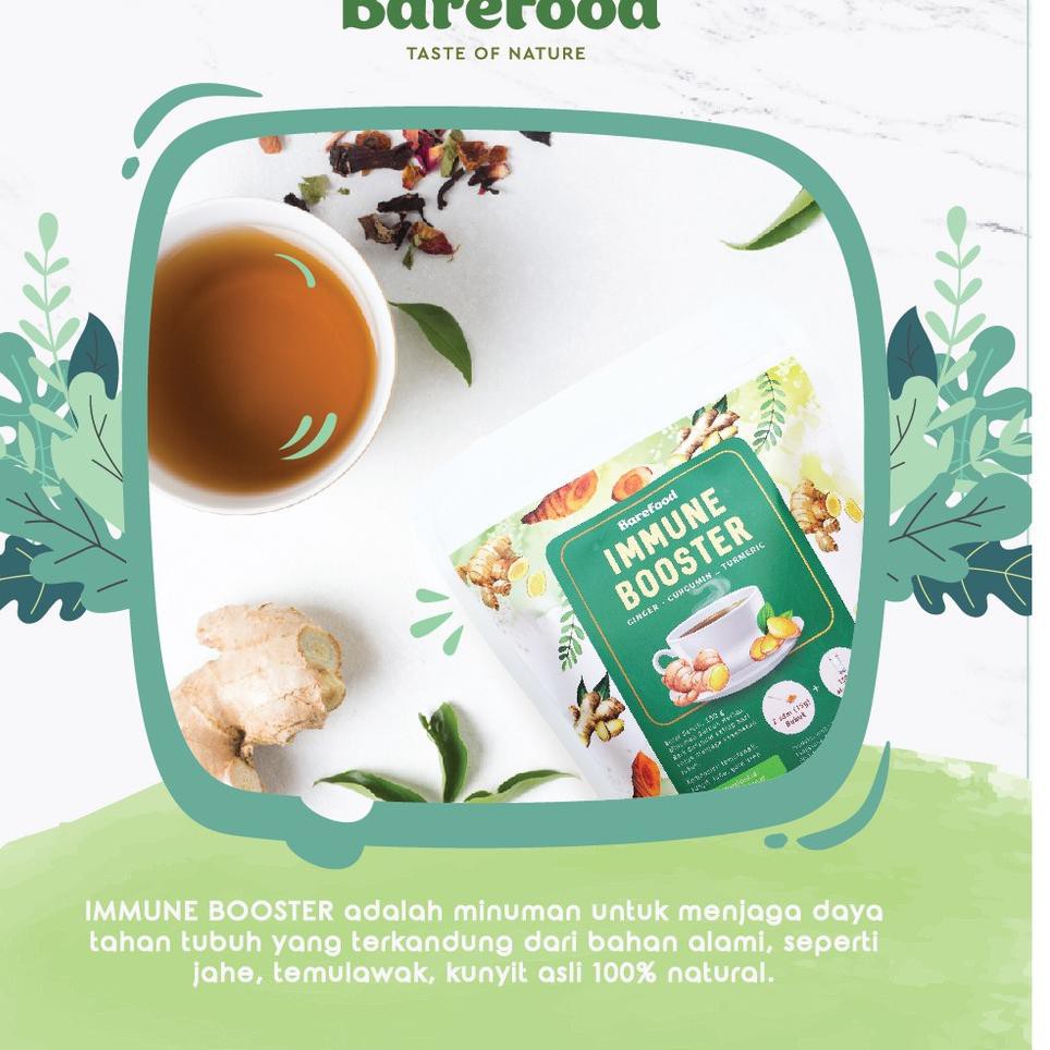 

Kirim Sekarang DFNU9 Barefood IMMUNE BOOSTER Drink - Jahe Temulawak Kunyit Bubuk - Jamu Sehat - Low