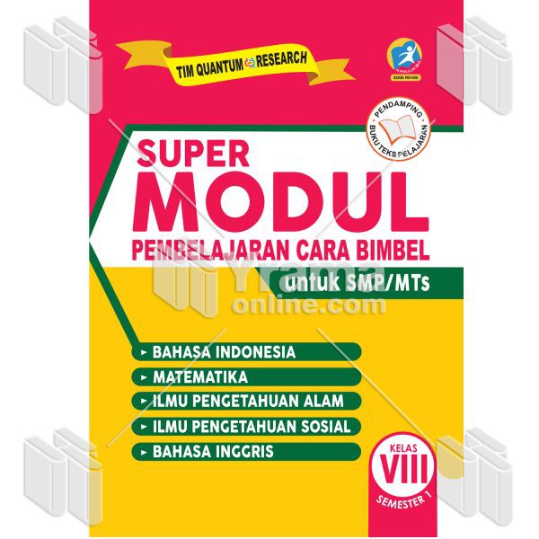BUKU SUPER MODUL PEMBELAJARAN CARA  BIMBEL SMP  MTs KELAS  