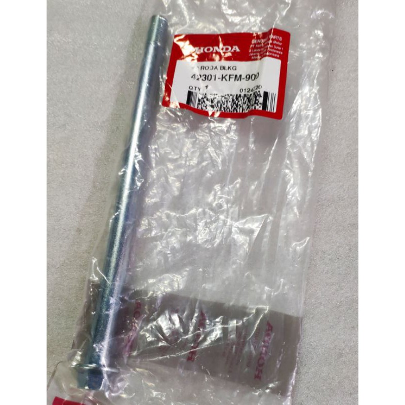 Axle RR Wheel As Roda Belakang Supra Fit Ori Honda 42301KFM900