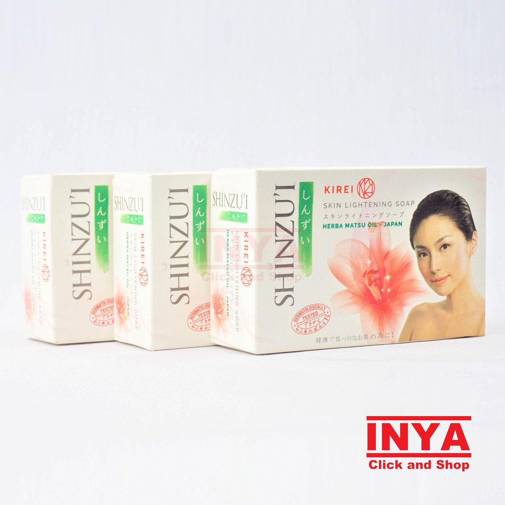 SHINZUI KIREI SKIN LIGHTENING SOAP BAR 85gr - Sabun Batang