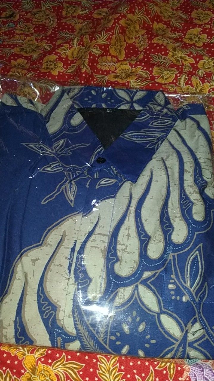Peksi Projo Pendek Kemeja Batik Pria Full Furing Bahan Katun Cabut Primisima