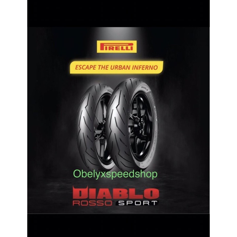 Ban Pirelli Diablo Rosso Sport 140/70 ring 17 Tubeless