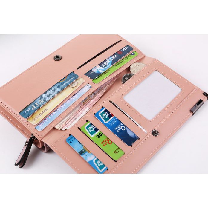 [ Clearance Sale! ] Dompet Wanita Import CHARM FASHION Kulit