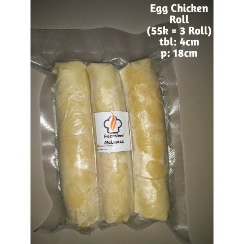 

egg chicken roll isi 3 roll