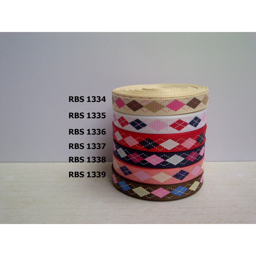 

[10 YARD] PITA GROSGRAIN MOTIF SALE RBS 1334,1335,1336,1337,1338,1339