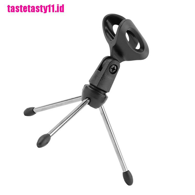 (TTID) Tripod Meja Mini Portable Bahan Zinc Alloy Untuk Mic