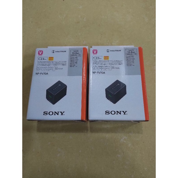 Baterai Sony NP-FV70A Original New