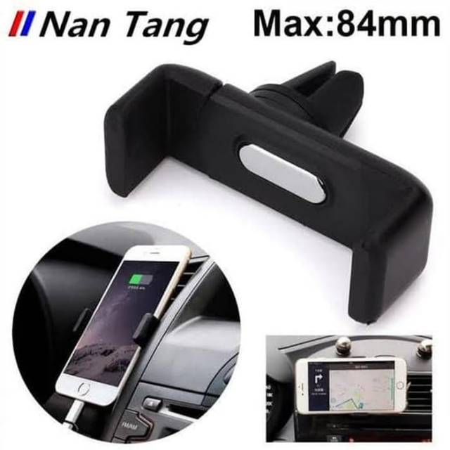 CAR HOLDER AC MOBIL STAND SMARTPHONE GPS ANDROID IPHONE CLIPPER HP ORIGINAL