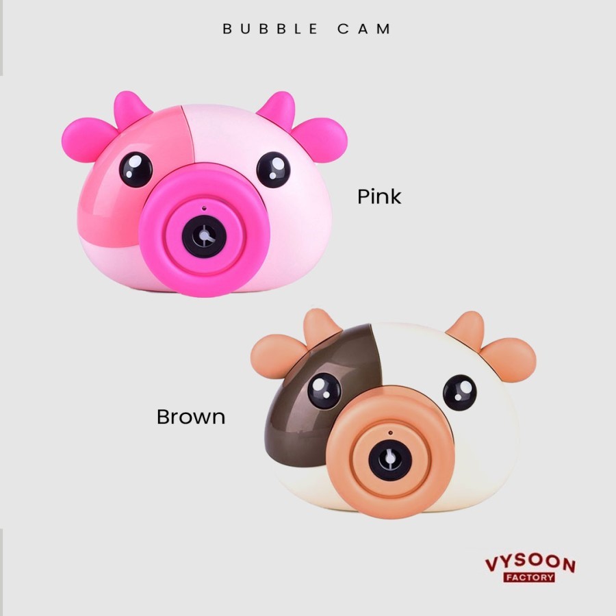 Mainan Anak Bubble Camera Kamera Otomatis Terbaru / Mainan Bubble Cam