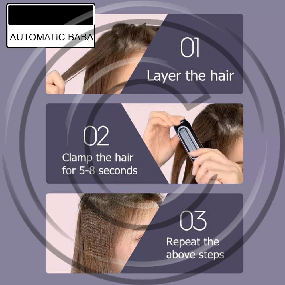 Automatic Crimping Hair Iron / Catokan Baba Otomatis - CO