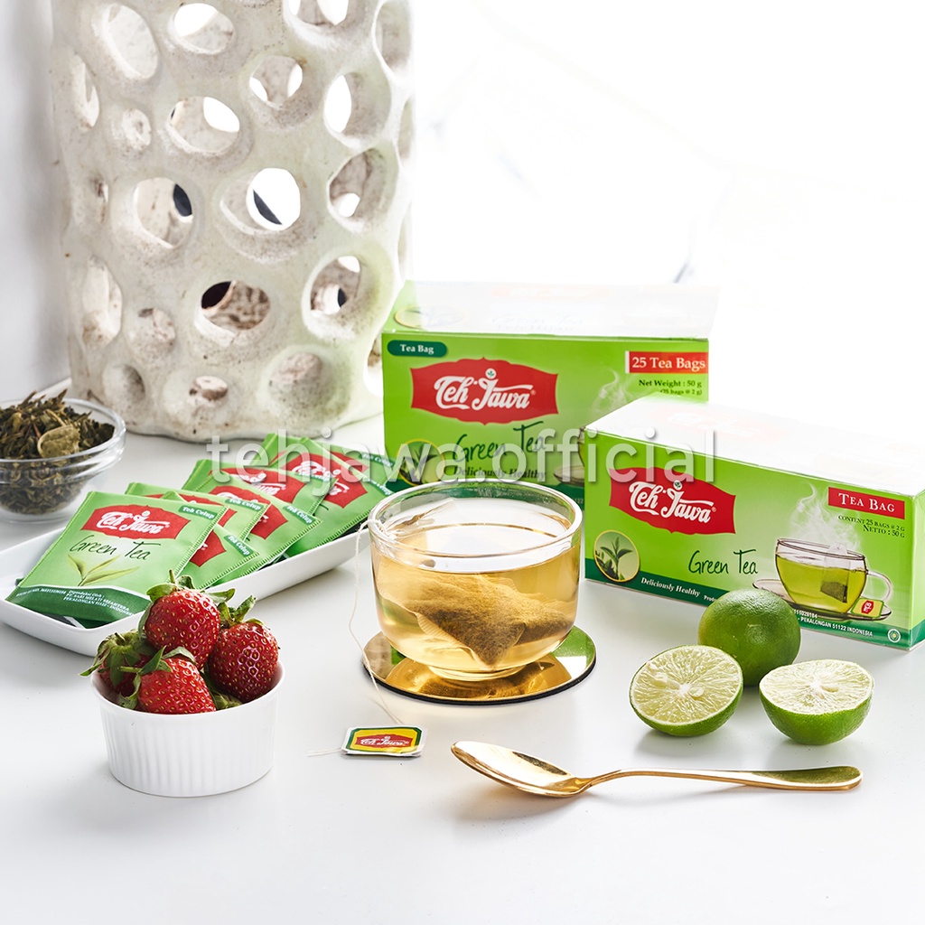 Teh Jawa Green Tea Enveloped Celup isi 25