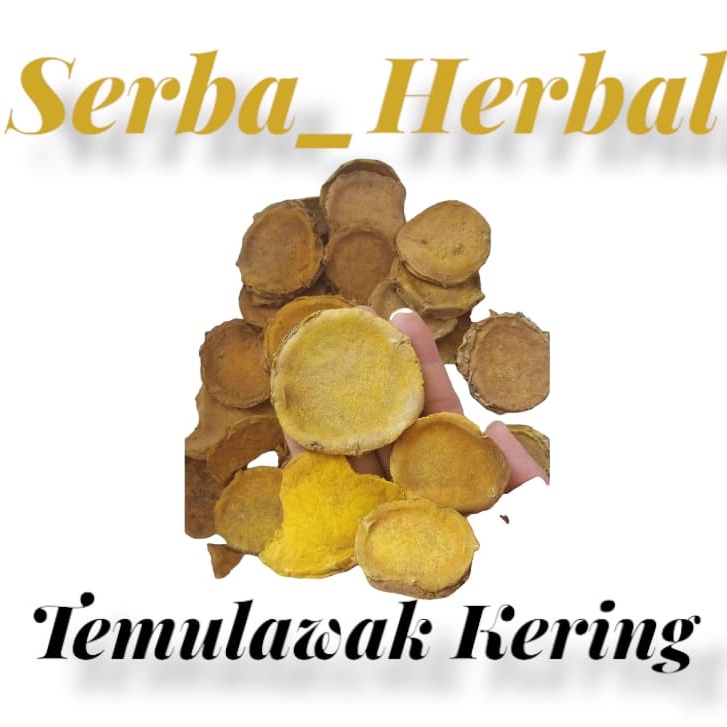 Temulawak  kering super 100% Original curcuma zanthoriza 500 gram