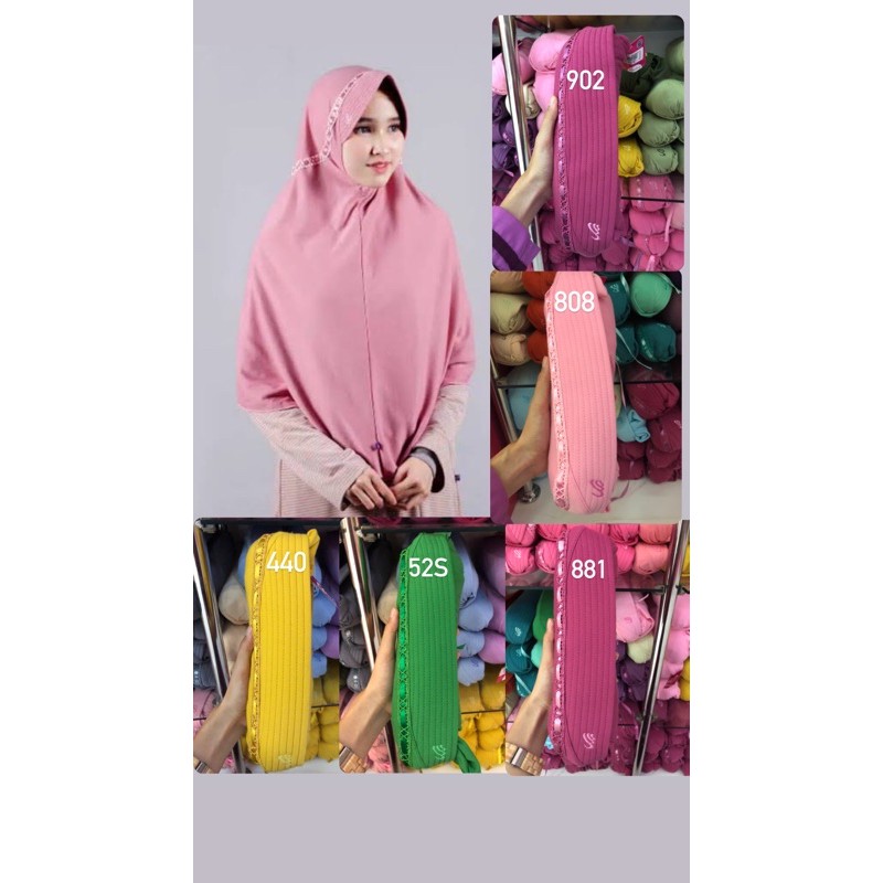 Kerudung Hemy (Size L XL) Rabbani ORI