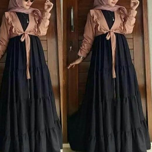 Keluaran Terbaru.. ambrosia set / ambrosia terbaru / gamis terbaru / gamis wanita / gamis dewasa / g