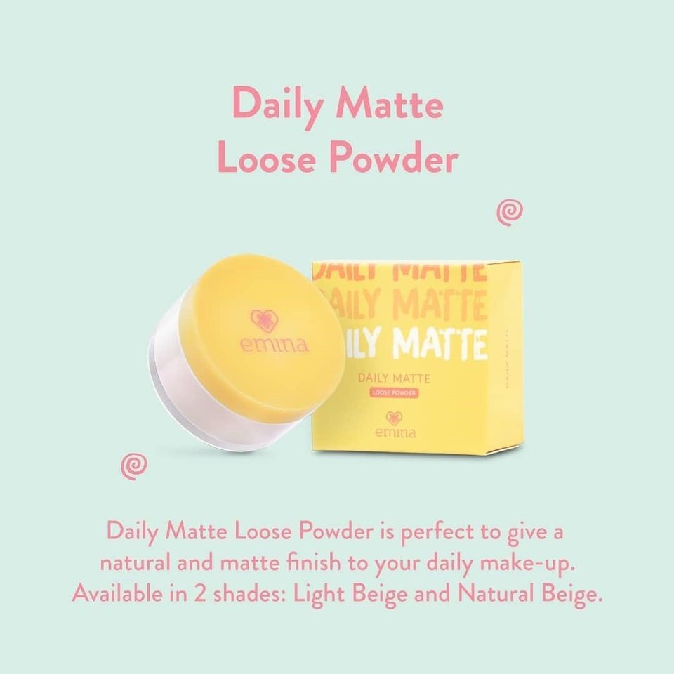 EMINA DAILY MATTE LOOSE POWDER 20G