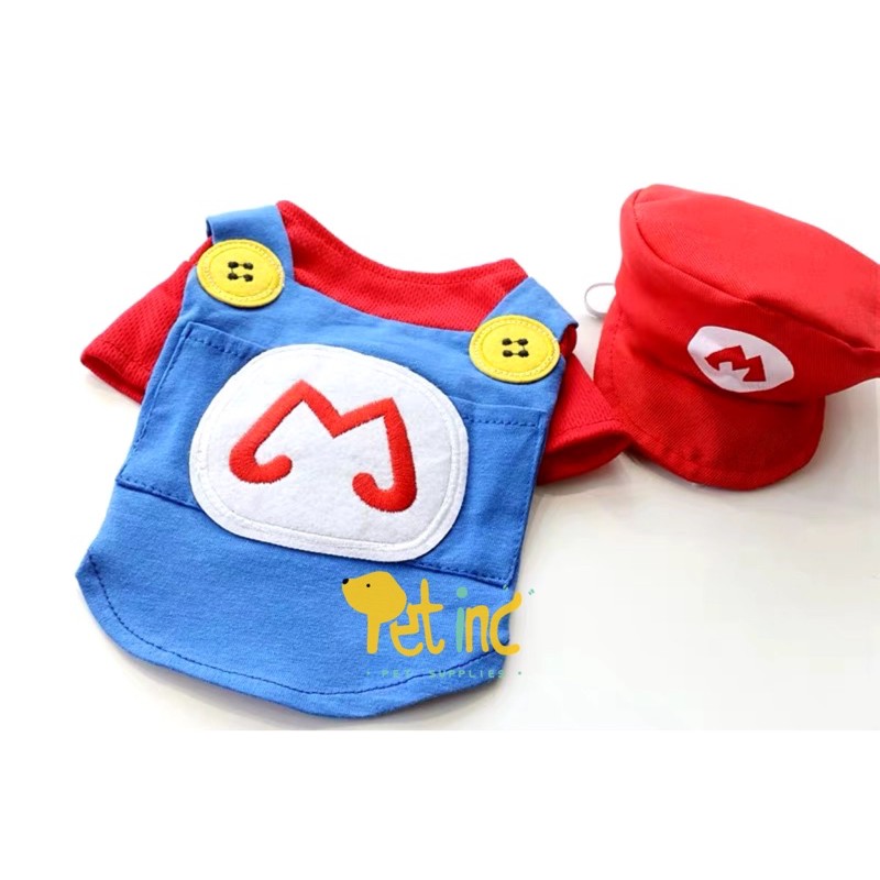 Mario bross set with hat girl and boy