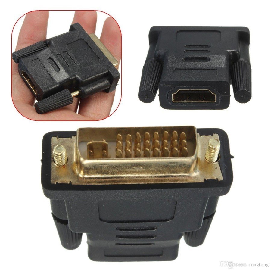 ADAPTER HDMI FEMALE TO DVI-D MALE 24+5