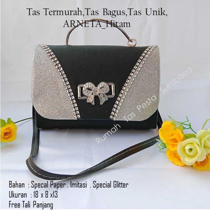 Tas Termurah,Tas Bagus,Tas Unik,ARNETA_Hitam