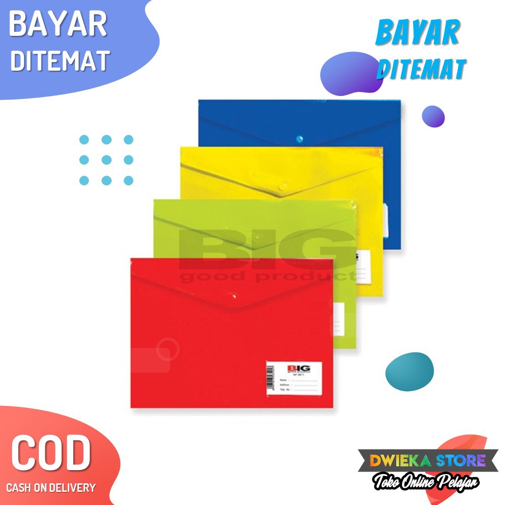 

Map Kancing 1 Punggung BIG Folio 8111 (2 Biji)