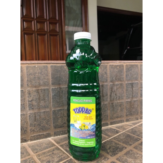 Toppas Sabun Cuci Piring Jeruk Nipis 500ml