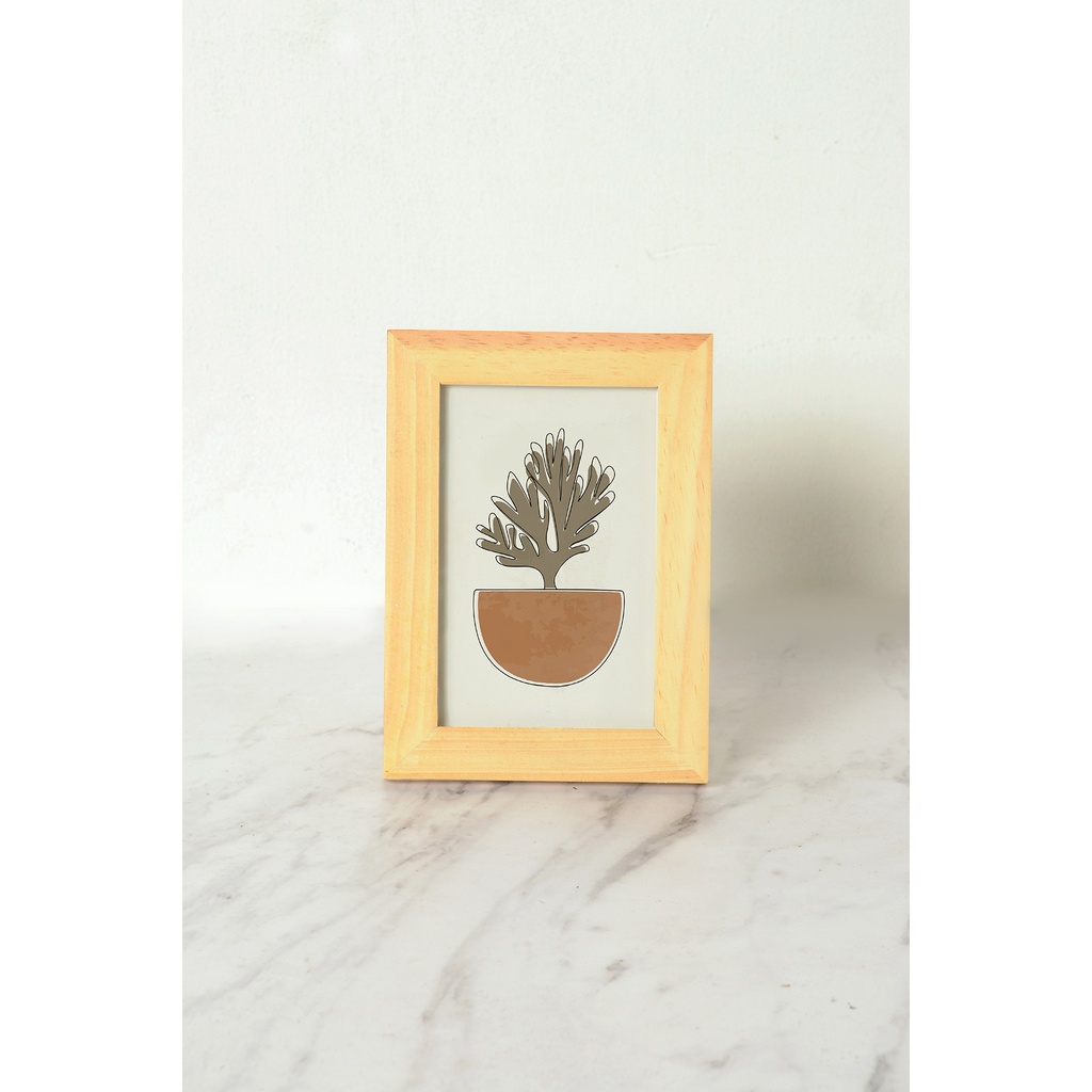 Wall Decor Frame Pinus 4R Aesthetic