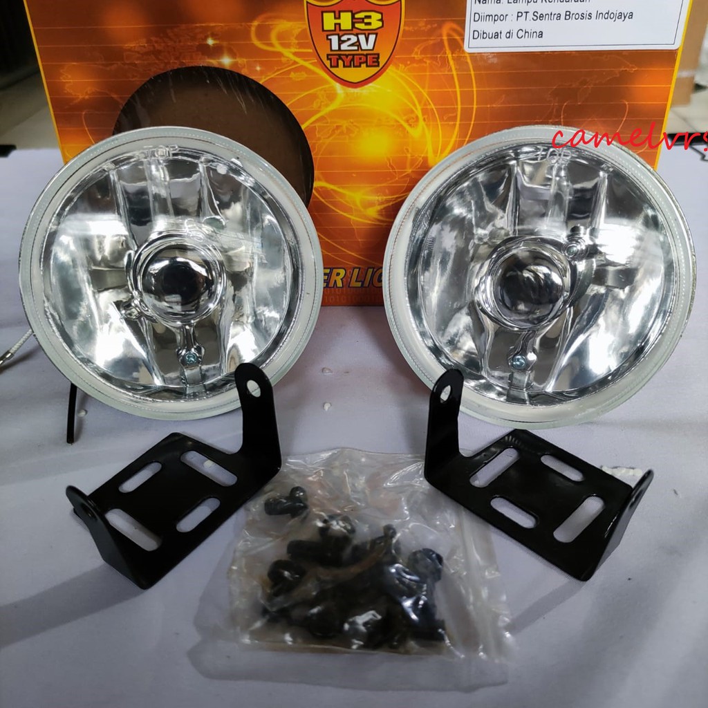 Lampu Kabut Foglamp bumper depan universal Avanza/XeniaLama 2004-2006 / Panther Kapsul 2005-2010 /