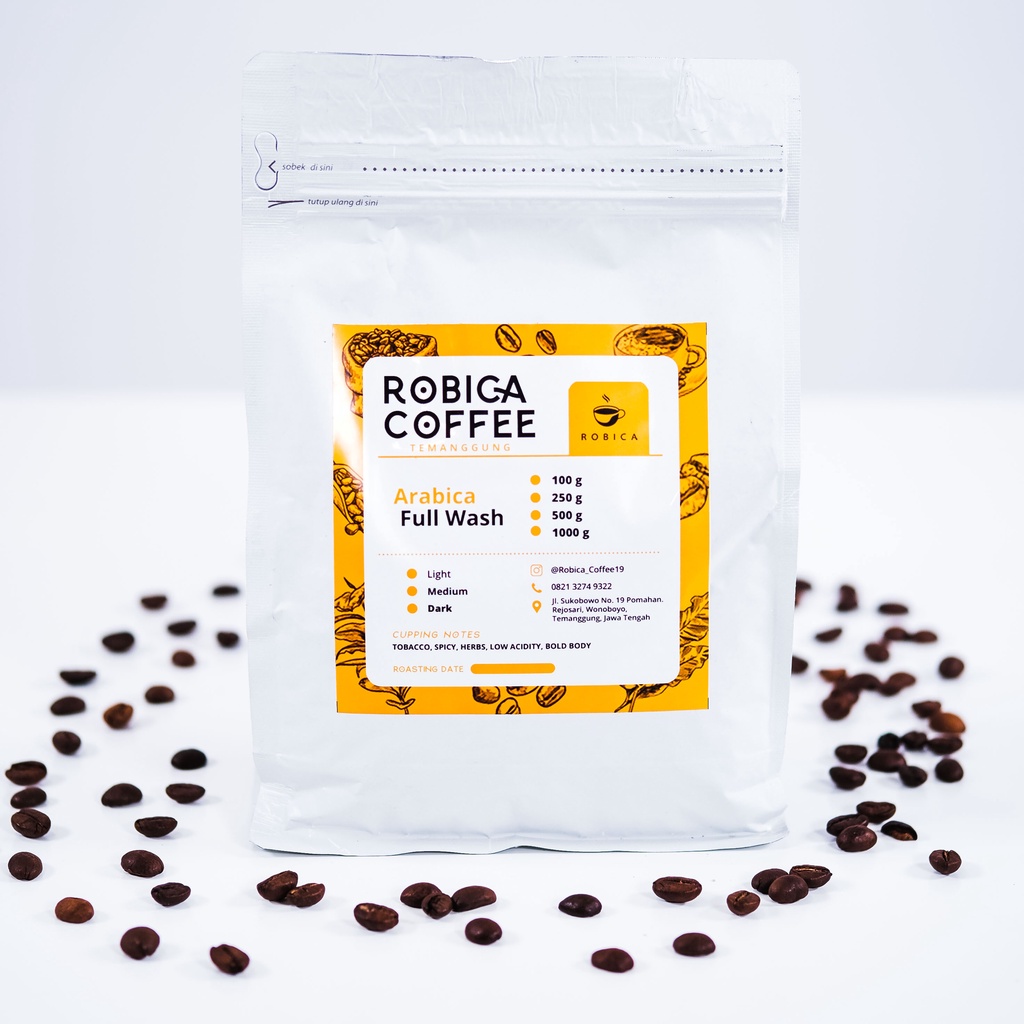 

Arabica Fullwash Temanggung Premium Robica Coffee