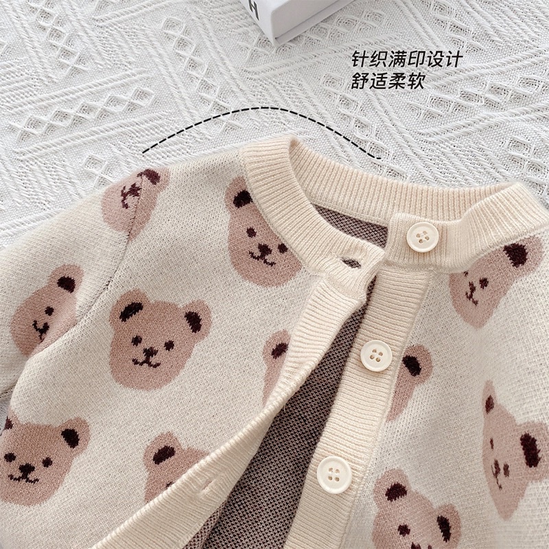 Bear cardigan / cardigan bayi anak